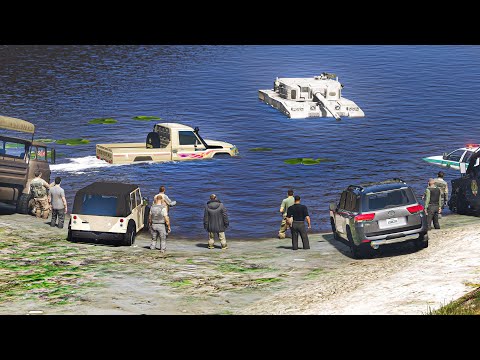 سخروا من سائق شاص صغير ولكنه يحو ل السخرية إلى تصفيق بعد سحب الدبابة