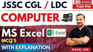 #COMPUTER_FOR_JSSC_CGL || MS Excel || MCQ