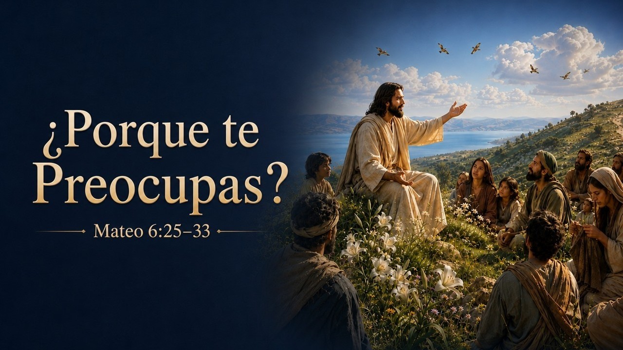 ¿POR QUÉ TE PREOCUPAS?