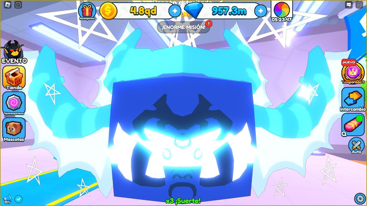 ¡¡¡DRAGON ESTRELLADO!!! (Roblox "chest simulator")