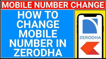 how to change mobile number in zerodha account | zerodha me mobile number kaise change kare