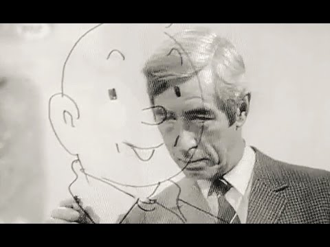 Ref:koAaFip9DEM Hergé Drawing Tintin