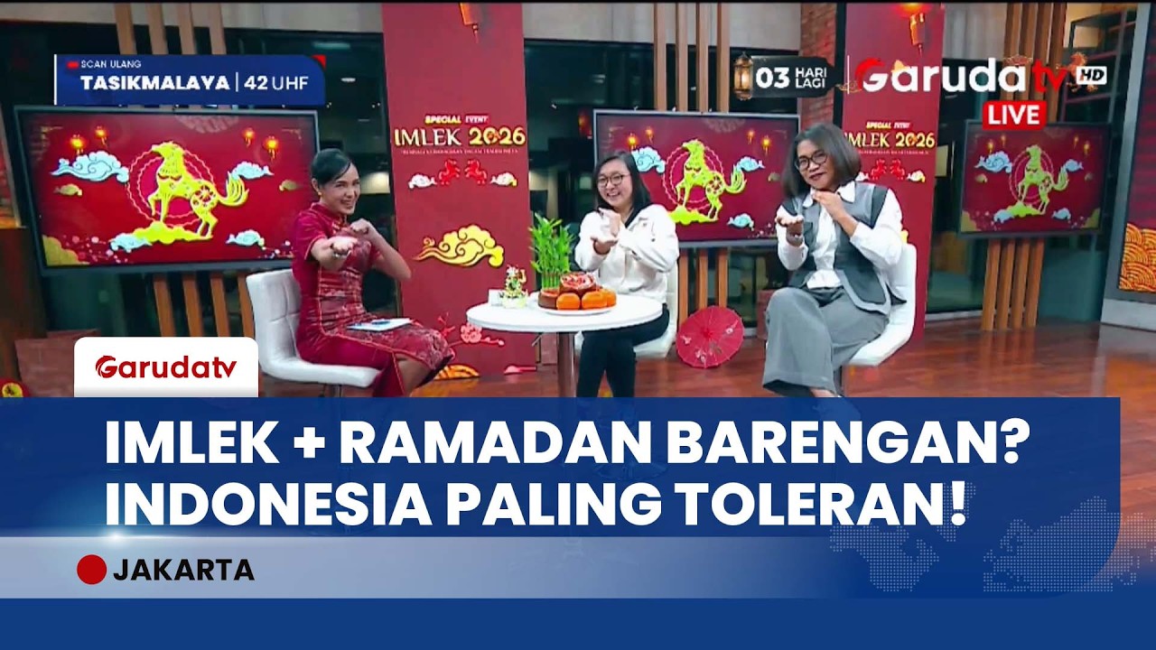 SEJARAH BARU! Imlek & Ramadan 2026 Barengan, Indonesia Bikin Dunia Takjub!
