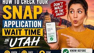 Full How to check your SNAP application wait time in Utah News