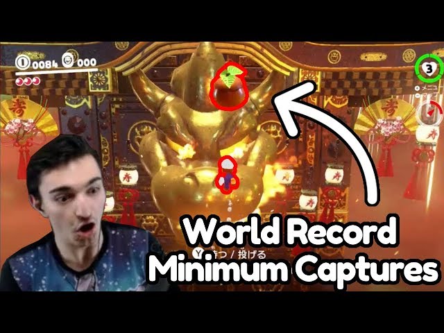 Minimum Captures in 01:21:29 by cjya - Super Mario Odyssey