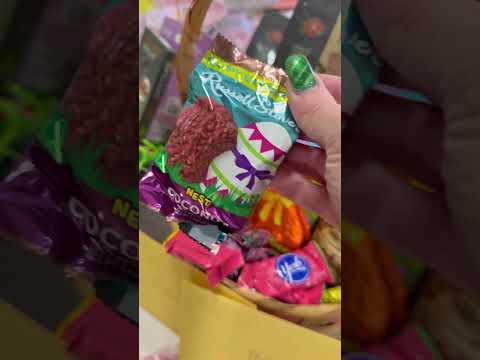 Happy Easter - Easter Baskets His And Her - Easter Chocolate Haul