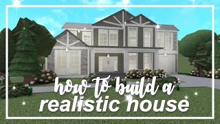 How To Build a Realistic House in Bloxburg | Tips & Tricks (Roblox)