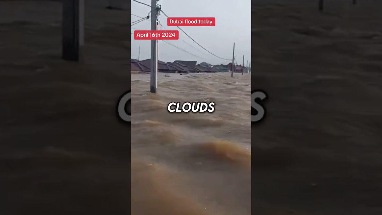 Storm Situation In Dubai Is Insane... 