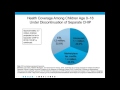 Current State of Children's Coverage and Obstacles Ahead