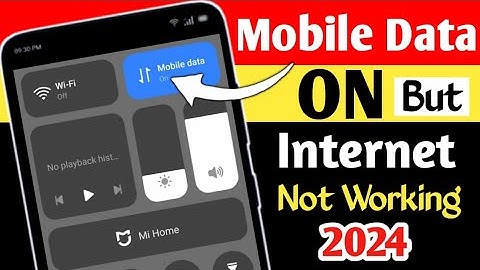 How To Fix Mobile Data Not Working Android | Mobile Data On But Internet Not Working In Tamil