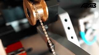 IT-GOLDTECH LLC & AMB  - PAP 133 GOLD ⚙️ Advanced Chain Shaping Machine