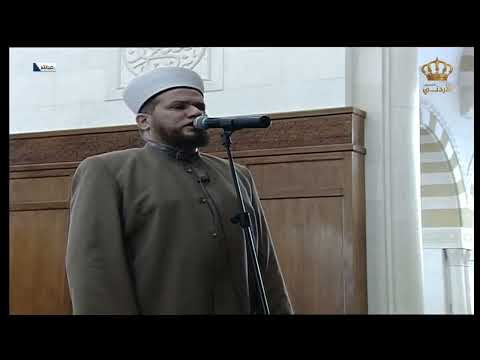 أذان جميل بصوت الشيخ حسين الحوراني من مسجد الحسين بن طلال