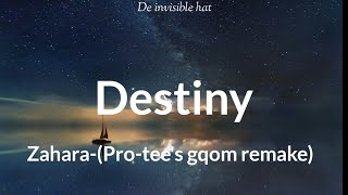 Destiny  Zaharaprotees Gqom Remake Pro Teereloadeds 