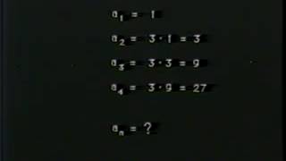 Algebra Lesson 47: Sequences and Series