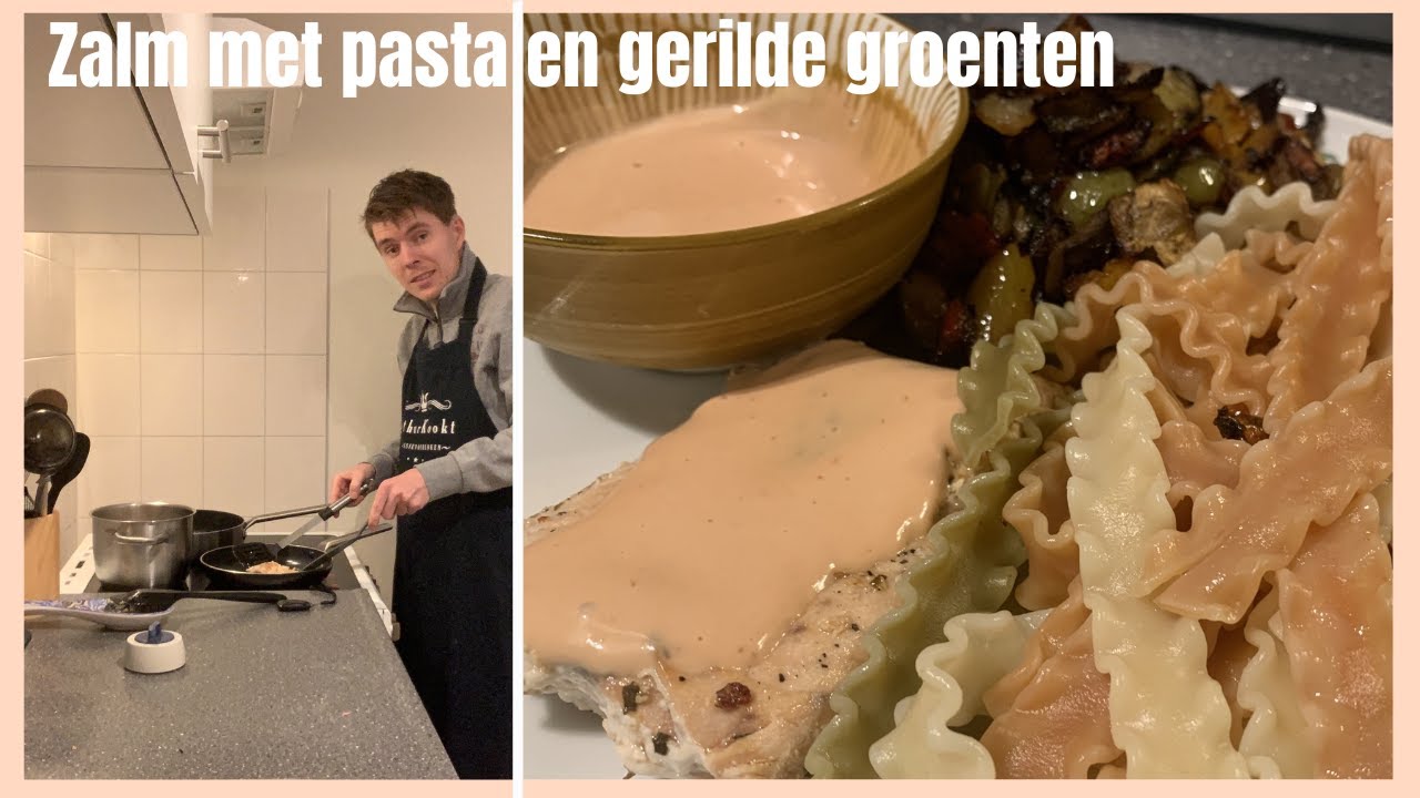 Mijn favoriete zalmrecept – simpel, snel en superlekker! 🐟🍝