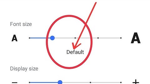 Defeult Font size iqoo z6 | how to set default font size iqoo phone