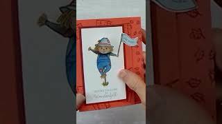 This Scarecrow’s Head WOBBLES! - Easy Fall Fun Fold Card #juliasuesstamping #cardmaking #diy Guide