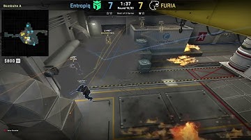 FURIA arT Nuke Door to Main Rush (CS:GO Tricks)