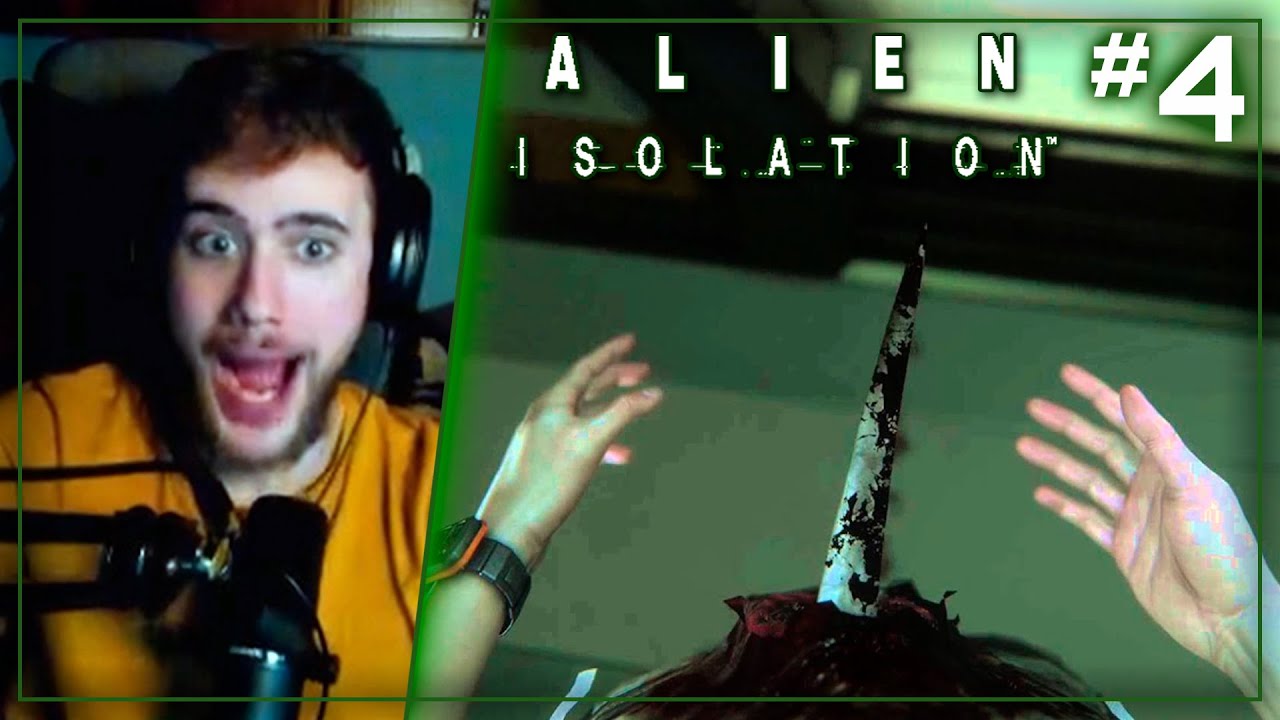 ALIEN ISOLATION #4 👽 Mil maneras de recibir trompadas mortíferas | MODO PESADILLA #SalióCaldo