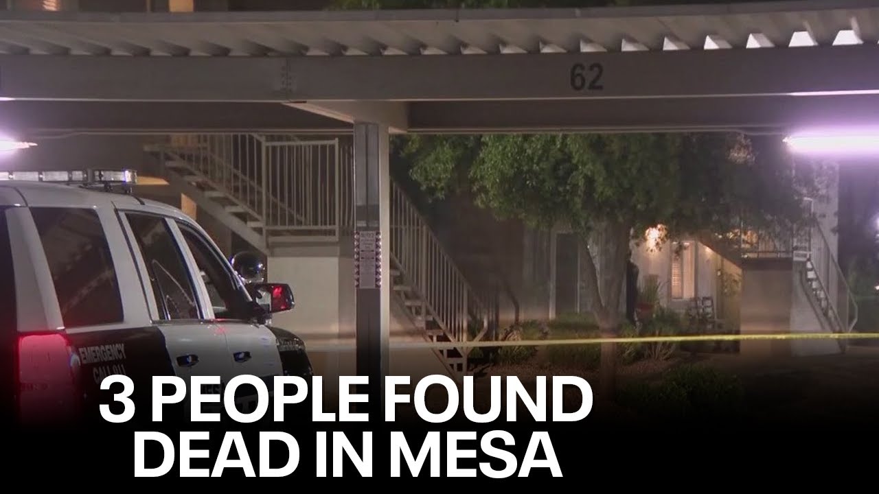 3 people found dead inside Mesa apartment - YouTube
