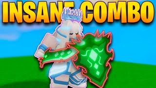 Aery with NEW Emerald Shield & Sword is BROKEN - Roblox Bedwars