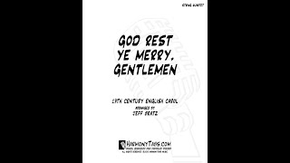 God Rest Ye Merry, Gentlemen (Violin, Violin, Viola, Cello) - 19th Century English Carol