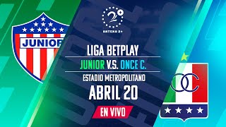 Junior vs Once Caldas | Liga BetPlay | Narrado por: Alberto Mercado