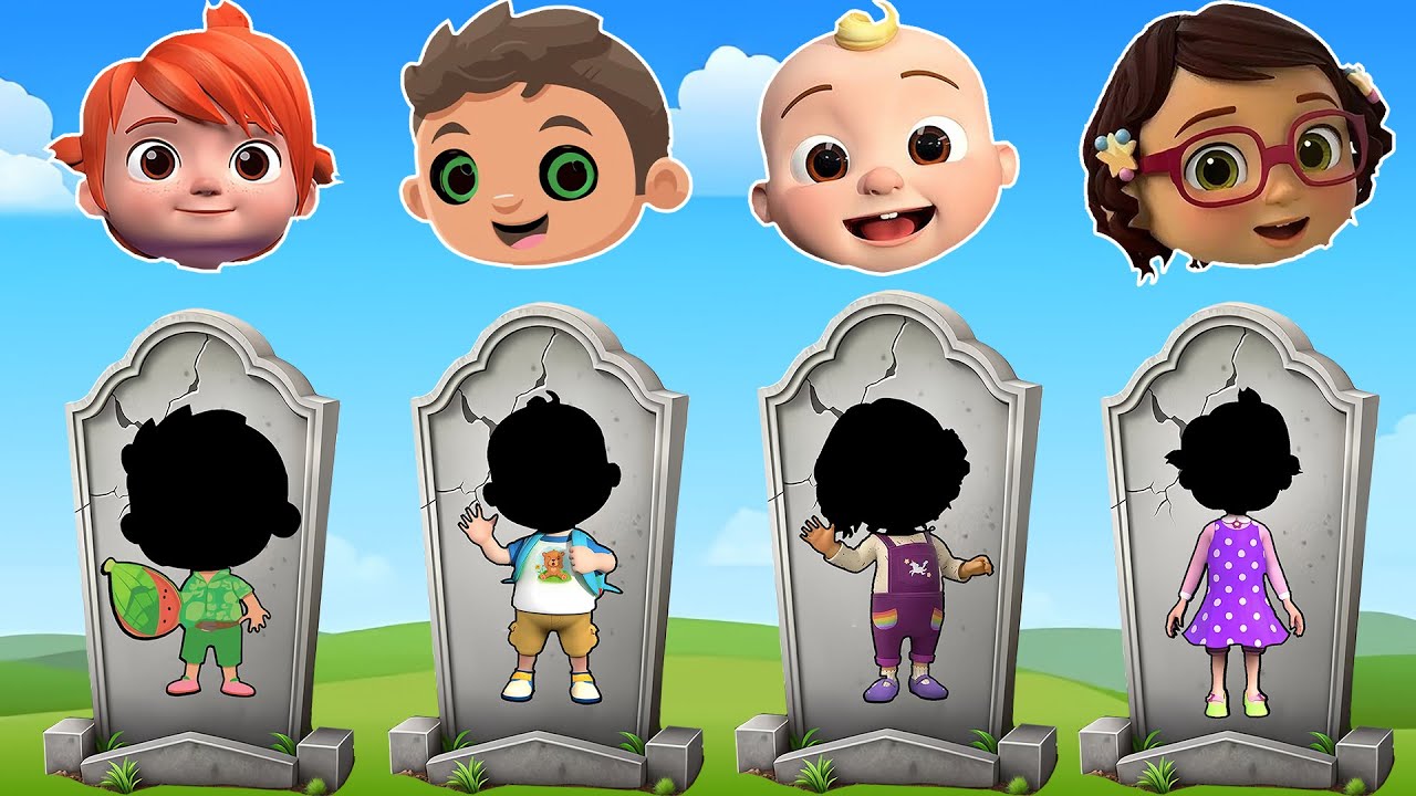 Choose the right head for JJ, YoYo, Bella and Nico | Funny Cocomelon Animation