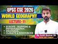 Lec-11 :World Geography: Europe - mapping &amp; physiography, Drainage, Climate, Resources BY AMIT KUMAR