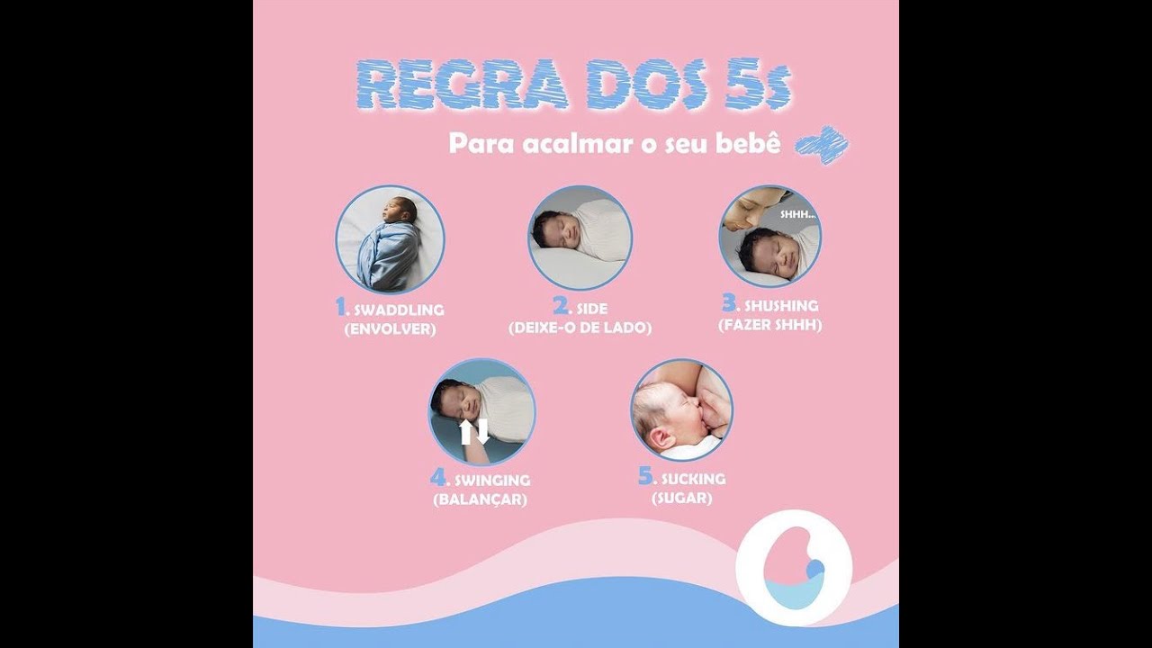 Regra dos 5S - como acalmar o seu bebê? - YouTube