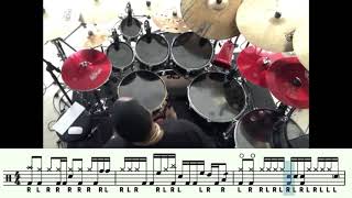 Eric Moore solo Transcription