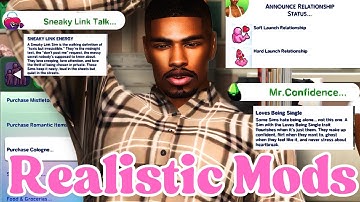 NEW Sims 4 Realistic Mods 🔥 | Simstagram Override, Custom Interactions & Animations