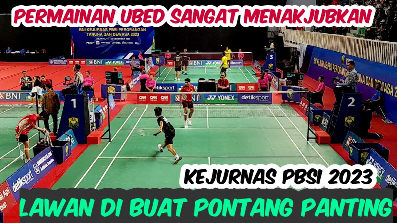 Moh. Zaki Ubaidillah (Jawa Tengah) Vs Adriel Ferdinand Leonardo (DKI Jakarta) | Kejurnas PBSI 2023