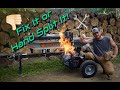 Rebuilding my locked-up log splitter for this year's firewood season