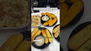 Famous Homemade Garlic Bread and Mushroom Soup