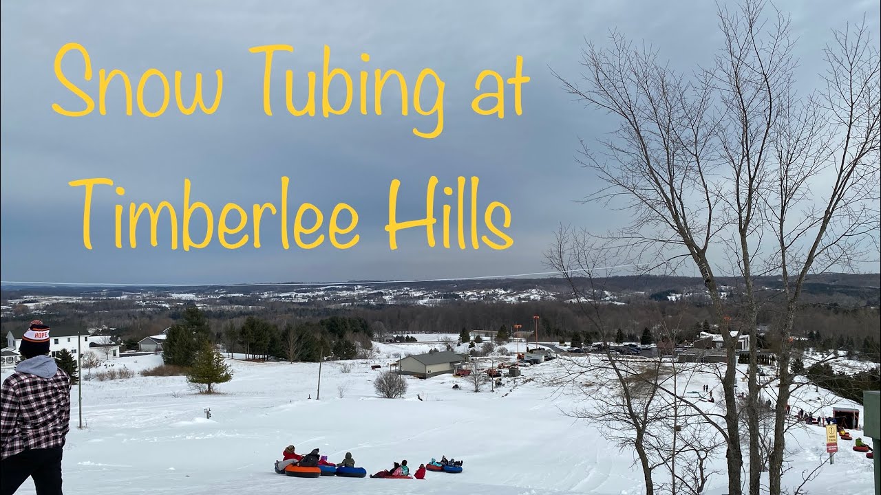 Timber Ridge Toobing Snow Tubing at Timberlee Hills 2022 - YouTube