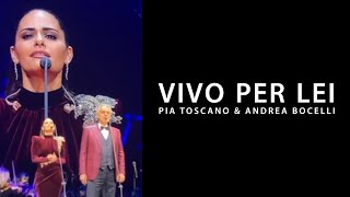 Vivo Per Lei - Pia Toscano & Andrea Bocelli by PiaToscano 9,841 views 2 years ago 4 minutes, 23 seconds