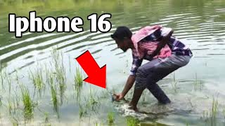 I Put iPhone 16 Inside a River — Underwater 4K 60FPS Camera Test 😱