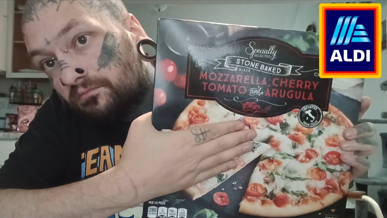 Aldi: Specially Selected Stone Baked Mozzarella, Cherry Tomato & Arugula Pizza Review