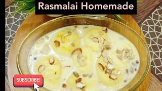 Rasmalai juicy & soft..kesar rasmalai..home made recipe#trending #video #viral #youtubevideo screenshot 3