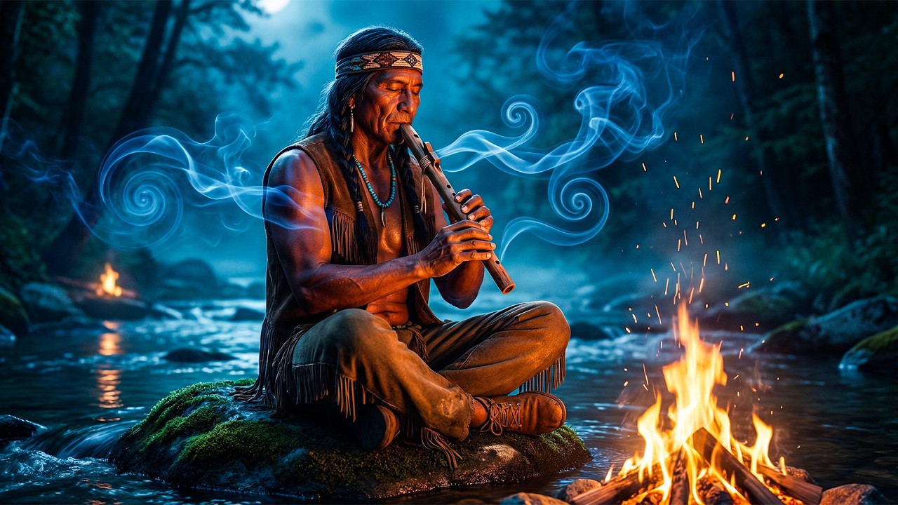 Врачи не могут в это поверить 😱 5 минут игры на тибетской флейте успокаивают нервы