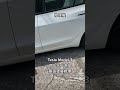 #Tesla #teslamodel3 #テスラ #テスラモデル3 #大田区 #板金塗装 #アルミパネル #アルミパネル修理