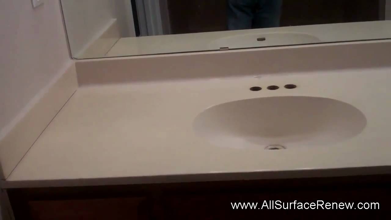 How Can I Renew A Cultured Marble Vanity We Show You