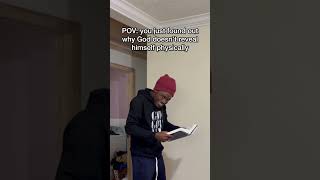 POV: You just found out why God doesn’t reveal himself physically #shorts #christian #christianity