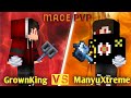 GrownKing VS ManyuXtreme MACE PVP IN MOBILE 🔥