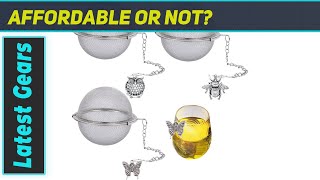 MIOINEY Stainless Steel Tea Infusers: Brewing Joy with Metal Animal Pendants