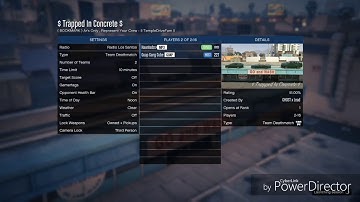 GTA 5 online Deathmatch: 1v1 Guap Gang Cube