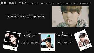 28 점점 어른이 되나 봐 Agust D Feat. Niihwa, Suga Español