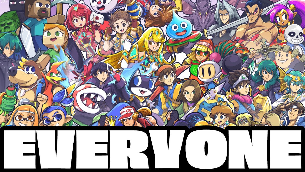 Drawing EVERY Fighter in Super Smash Bros. Ultimate! (COMPLETE SERIES)