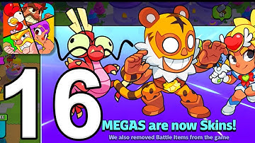 Squad Busters - Gameplay Walkthrough Part 16 - New Update & Lava World (iOS, Android)